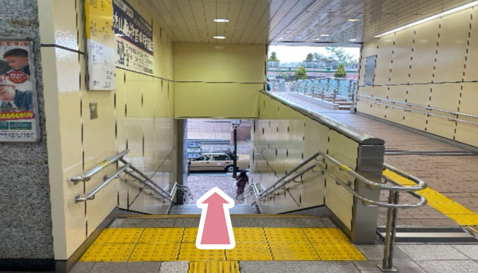 上永谷駅 送迎車へのアクセス③